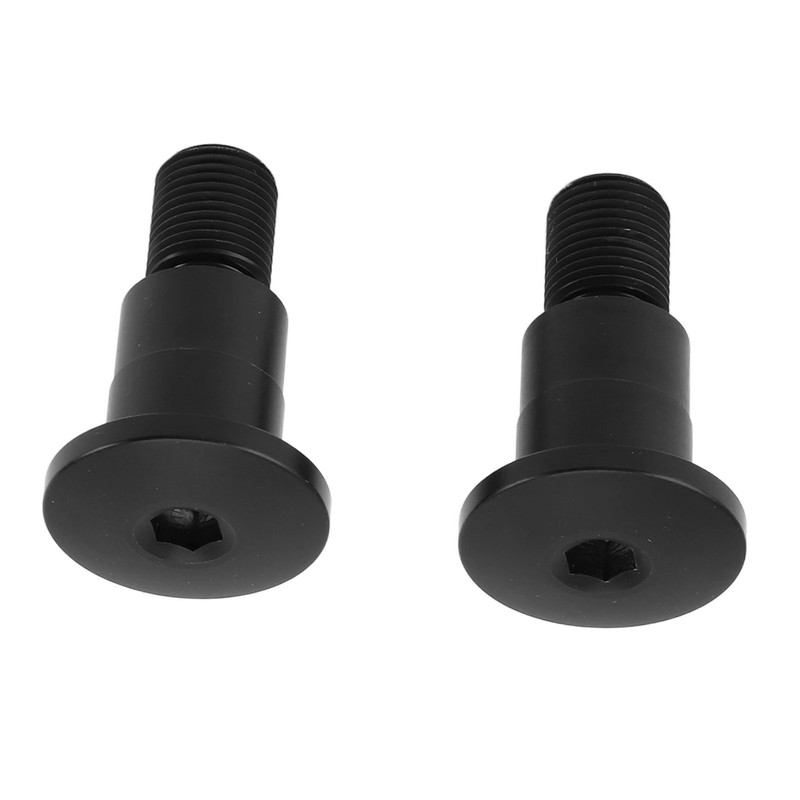 2PCS Motorcycle Handlebar Bar End Mirror Adapters M16 Thread Aluminum