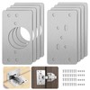 Hinge Repair Plate for Cabinets, Repair Kit 9 x 5