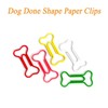 Paper Clips Colorful Cute Dog Bone Shape Paper Clip for