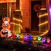 RueXig Halloween Solar Skeleton Hand Lights Outdoor, 10 LED Solar