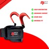 MuscleForge Lifting Straps with Hooks for Strength Training, Powerlifting, Weightlifting,