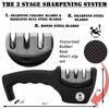 Knife Sharpeners for Steel and Ceramic Kitchen Knives - Manual