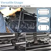 4 Pcs Roof Box U-Bolt Clamps, Upgraded Rooftop Cargo Carrier