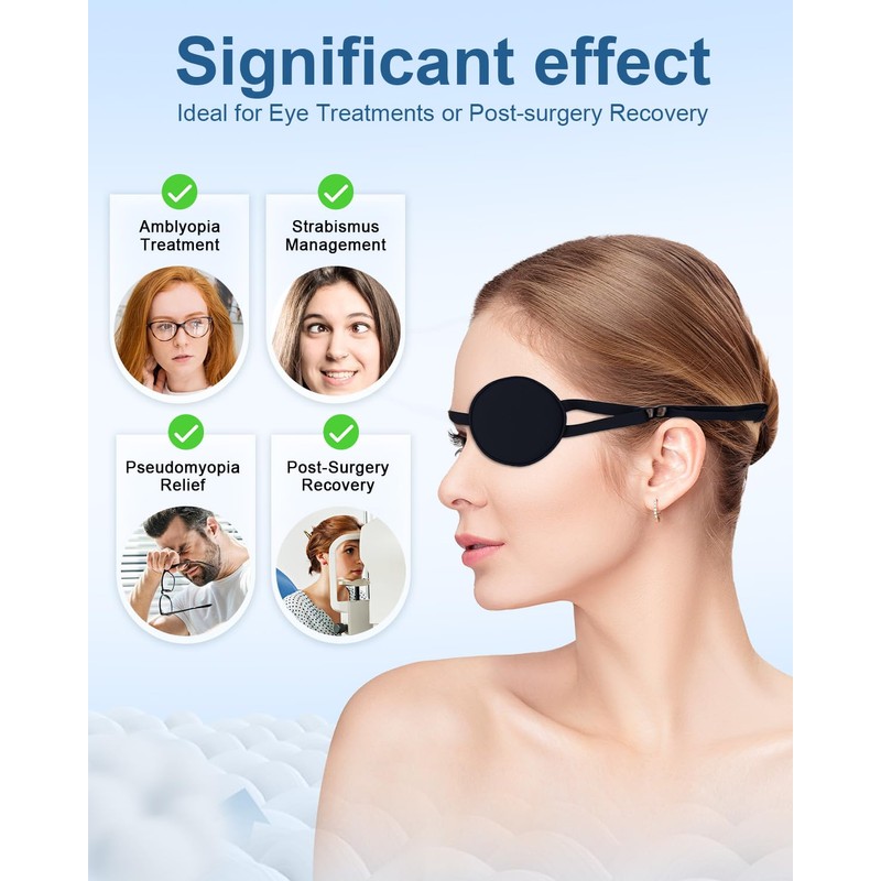 eZAKKA Silk Eye Patch with Gel – Single Eye Hot