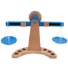 Wooden Weighing Scale Toy Set Educational Balancing Scale Toy Math