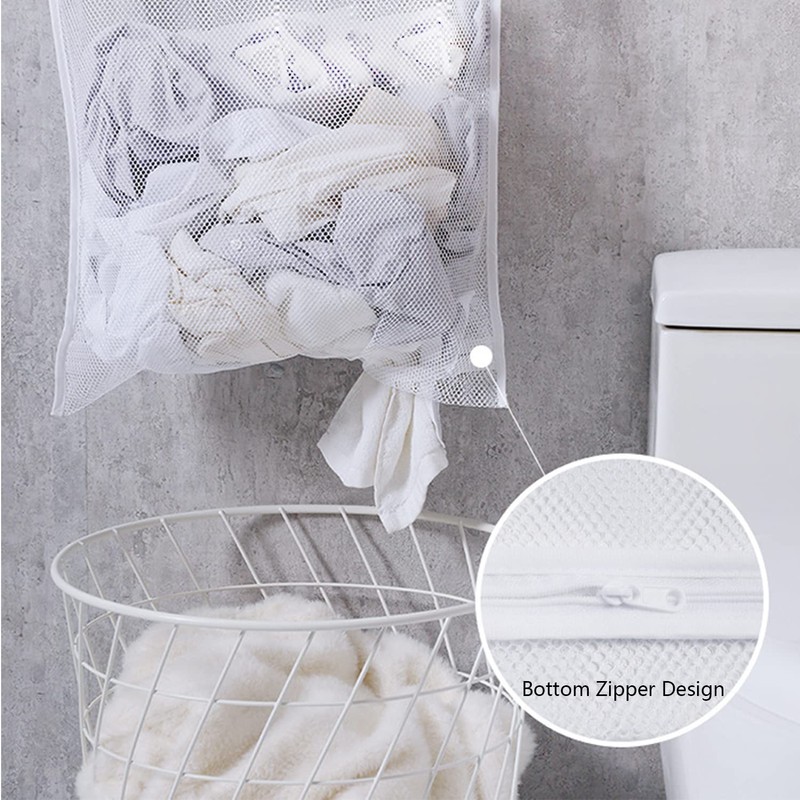 Resdenio Hanging Laundry Hamper Bag, Portable Laundry Bag, 30 x