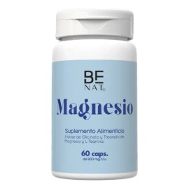 Magnesio Teanina Benat Vitamina 900mg Caps Suplemento Alimenticio