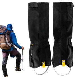 Gaiters for Hiking | Snowshoeing Boot Guard | Foldable Ergonomic Legging Gaiters for Running, Hunting, Skiing, Camping, Outdoors