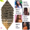Datanala Ocean Wave Crochet Hair 30inch Deep Wave Curly Crochet