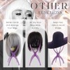 Dreamlover Dreamlover Wig Stands, Plastic Wig Holders, Cap Stands, Purple,