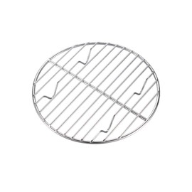 CAMPINGMOON Round Roasting Baking Steaming Cooling Rack Cooking Grid Grill Stainless Steel Fits for Dutch Oven (Diameter φ6.7inch, W17)