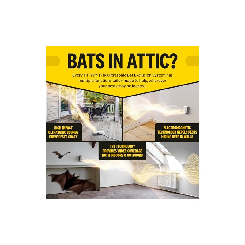Ultrasonic Bat Exclusion System (ClearLine Edition Two-Pack)