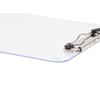 Maul writing board, plastic, A4 clipboard, hanging loop transparent