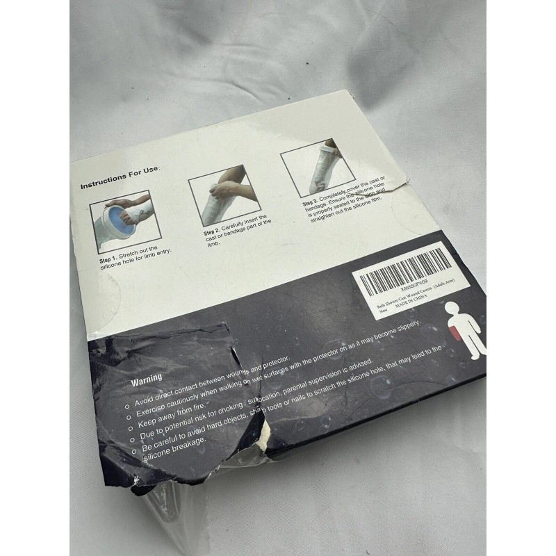 Guanion Waterproof Cast Wound Cover Adult Short Hand Broken Box