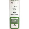 Evergreen 70EG768 Scale Model Plastic Rod, T's Shape, Thickness 0.2