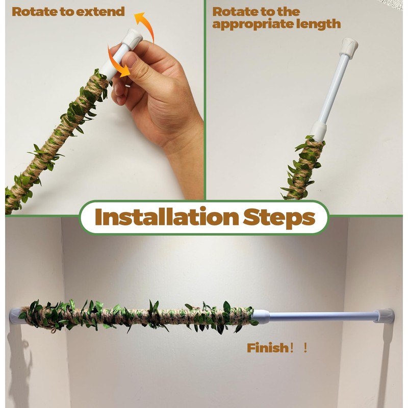 Play as Pro Snake Climbing Stick for Ball Python &