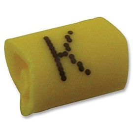 Cable Marker G6/20 BX YW, K 250/PACK | Cable Management Wire Markers Clip Style Accessories, 250 X Qty - 7231420