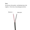 BigCheer USB 2.0 auf blankes Kabel, offene Kabelenden, 30cm Strom,