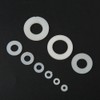 600Pcs Flat Washer 9 Sizes White Nylon Gasket Assortment Kit