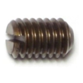 Unbranded 5/16"-18 x 1/2" Steel Coarse Thread Slotted Headless Set Screws (10 pcs.)