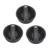 3PCS Car Air Conditioner Climate Control Knob 55900‑04020 Replacement for
