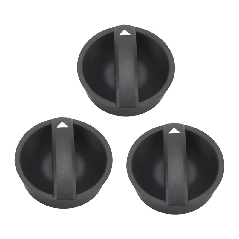 3PCS Car Air Conditioner Climate Control Knob 55900‑04020 Replacement for