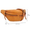 Gusti Acton Leather Belt Bag Festival Bag Waist Bag Vintage