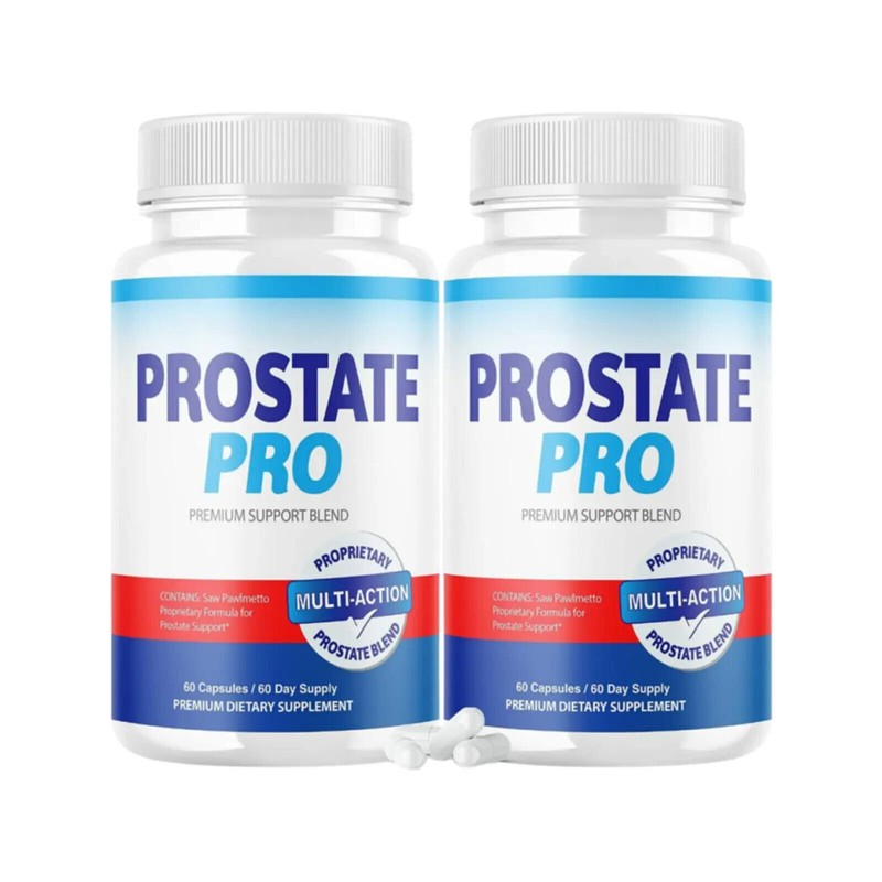 Prostate Pro All Natural General Wellness Support Supplement 120 Capsules
