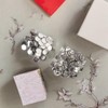 100 Sets Blank Button Making Accessories, Round Badges, Button Parts,