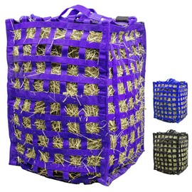 Derby Originals Natural Grazer Slow Feeder Horse Hay Bag with Super Tough Bottom and 1 Year Warranty