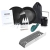 VEVOR Mini Sluice Box Gold Panning Kit, 12" Aluminum Alloy