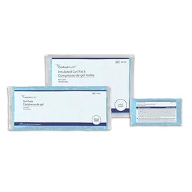 Cardinal Health™ Reusable Hot/Cold Gel Pack, Insulated, Small, 5.1 x 7IN, Case of 24