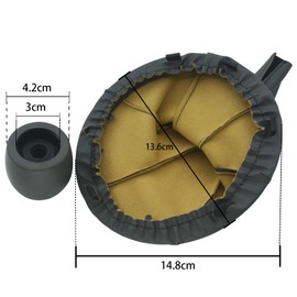 Kalunfex 5 Speed Manual Gear Knob for Panda 500 and 500C Gear Stick Boot 71775051