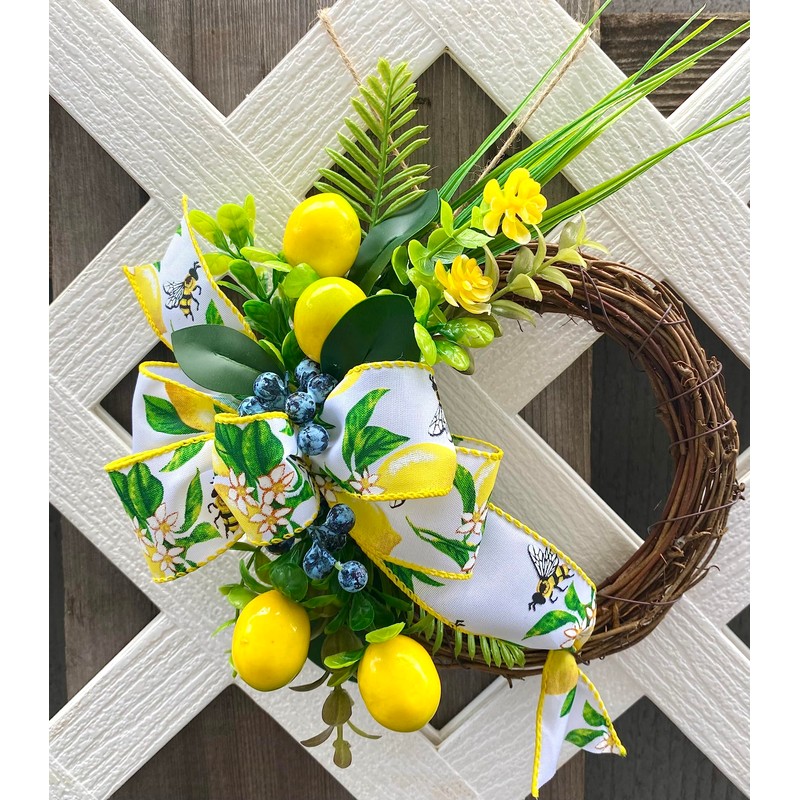 Mini Everyday Grapevine Wreaths for Spring Summer and Fall