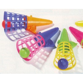 Goki PE031 Pop 'n Catch Fangspiel aus Kunststoff