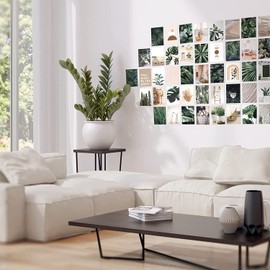 Anguxer 50 Pieces Wall Collage Kit Aesthetic, Aesthetic Postcards, Aesthetic Postcards, Wall Collage Set