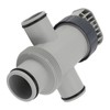 Dual Split Hose Plunger Valve for Intex 11872 Plastic Pool