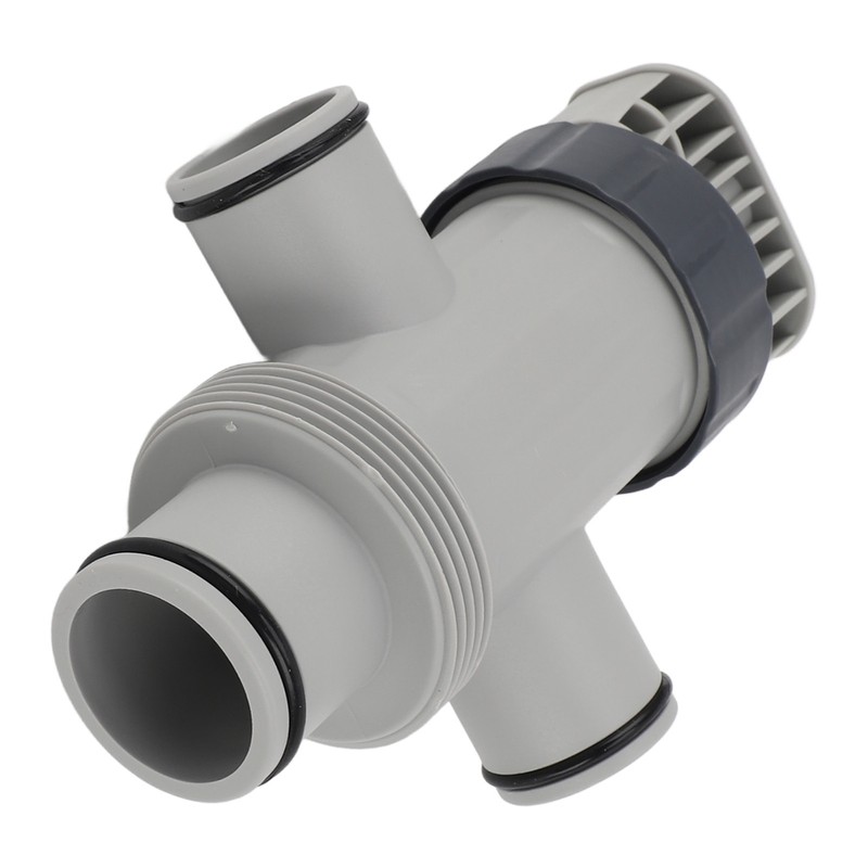 Dual Split Hose Plunger Valve for Intex 11872 Plastic Pool
