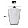 Hip Flask Gift Set Box with Refill Funnel and 2