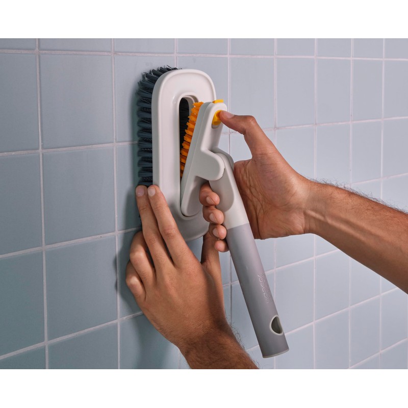 Joseph Joseph CleanTech 6-Piece Cleaning Set with Extension Handle, Includes: