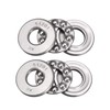 sourcing map 2 pieces miniature thrust ball bearings 51201 12