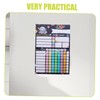 DOITOOL Creative Reward Chart Magnet Fun Behavior Tracker Recording Sheet