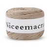 Niceemacra Crochet & Knitting Yarn for Beginners 1.5mm x 150m,100%