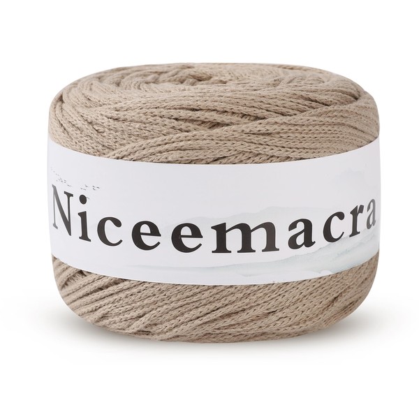 Niceemacra Crochet & Knitting Yarn for Beginners 1.5mm x 150m,100%