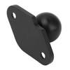 1 Inch Ball Mount Base Aluminum Alloy Rubber Universal Electronic