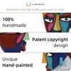 U WONDERFUL Abstract Face Planters Pots Head 7.8 Inch with