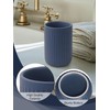 INGOFIN Ceramic Toothbrush Holder, 12 oz Toothpaste Holder Bathroom Cup,