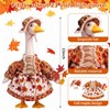 Fall Porch Goose Outfits Fits 23" Garden Yard Patio Goose