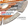FEWELL 4 1/2 Inch Diamond Concrete Saw Blade,Segmented Concrete Blade