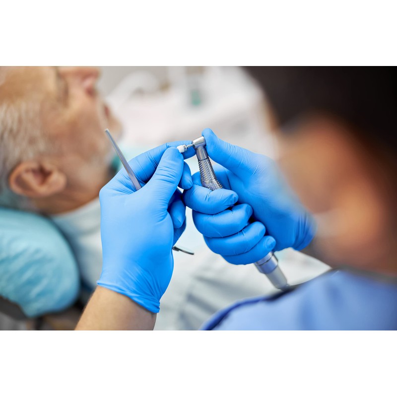 Cranberry USA CR3277 RevoSoft Nitrile Powder Free Exam Gloves, Disposable,